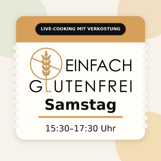 Backworkshop mit Sascha, Einfach glutenfrei, Samstag