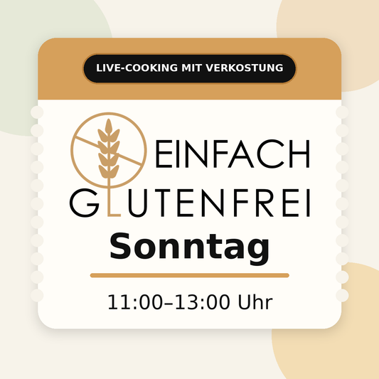 Backworkshop mit Sascha, Einfach glutenfrei, Sonntag